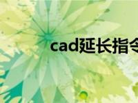 cad延长指令（cad延长快捷键）