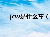 jcw是什么车（mini jcw coupe汽车）