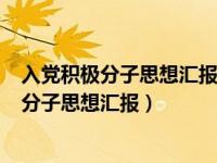 入党积极分子思想汇报2021一二三四季度（2019入党积极分子思想汇报）